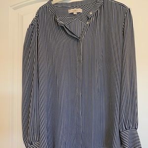 LOFT | Pheasant Tunic Blouse